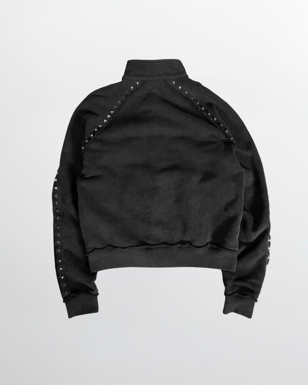STUDDED ZIP UP